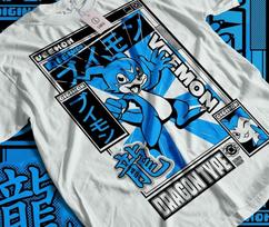 Veemon Shirt Digimon Anime T-Shirt ExVeemon Tshirt Aero Veedramon Examon Tee ALL 2XL