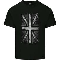 Union Jack Flag GB British UK Great Britain Mens Light Cotton T-Shirt 3XL