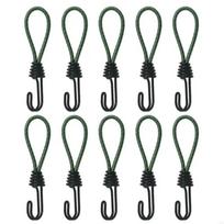 Bungee Cords with Hooks, Metal Shock Cord Hook Tent Elastic Rope Stretch Strap