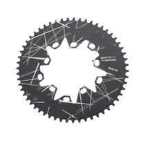 52T/54T/56T/58T/60T Narrow Wide Chainring for Road Folding Bike Aluminium Alloy High Strength 110/130BCD Ovals Chainring