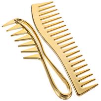 2pcs Wide Tooth Combs Combs Hair Hairstyle Tools for Curly Wet Hair