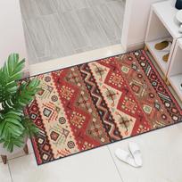 Vikamara Retro Bohemian Printed Floor Mat, Suitable For Use As a Decorative Carpet In Living Rooms, Kitchens And Corridors. 40x60cm