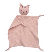 Muslin Baby Comfort Towel Cotton Comforter Blanket Soft Newborn Sleeping Dolls Kids Fashion Sleep Toy Soothe Appease Towel Bibs