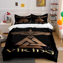 Valknut, eagle,  Viking  text. Bedding sets Duvet cover sets Duvet covers Pillowcases(1 * Duvet Cover 2 * Pillowcases, without duvet insert) 135x200cm