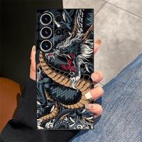 Cool Dragon Head Funda Phone Cover Case for Samsung Galaxy S25 S23 S24 Plus Note 20 8 9 10 S20 Ultra S26 S21 FE S10 S9 Galaxy S9