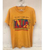Vintažinis Talking Heads Grupės Auksiniai Marškinėliai Unisex Medvilninis Atspaudas XXXL