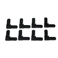 5/16 x 3/4 Inch Plastic Right Angle Corner Bracket Plastic Material Right Angle Window Screen Frame Corner Piece Reinforcement