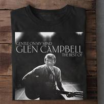 Gentle On My Mind The Best Of Glen Campbell T Shirt Full Size   Unisex T-Shirt M