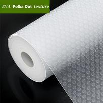 Waterproof Cabinet Liner Roll for Kitchen Shelf Drawer, Non Slip Fridge Liner Mat, Dust Proof Table Pad Paper Protector for Cupboard Storage Mat Polka Dot