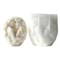 Family Sculpture Silicone Candle Molds For Epoxy Resin Handmade Candle Soap Wedding Decoration Valentine's Day Gift