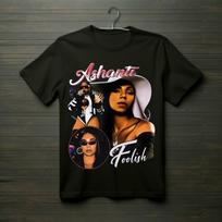 Ashanti Retro Rap Hip Hop Vintage Unisex unisex T-Shirt Unisex unisex T-Shirt S