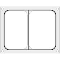 Mold for MCS sealers for a two-part tray 227x178 mm Hendi 805466