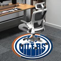Edmonton Oilers,Hockey Team Logo Chair mat Round Rug Office carpet, Non slip, Suitable for Living Rooms, Bedrooms decor.1205037a 80cm by 80cm
