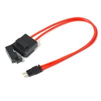 32 V 25 A 16 Awg automobilio saugiklių laikiklio prailginimo laido srovės kolektoriaus laidų saugiklių adapteris elektroniniam įrenginiui as the picture black