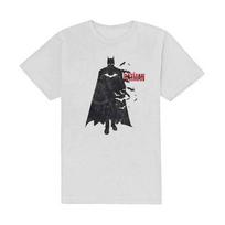 DC Comics Unisex T-Shirt: The Batman Distressed Figure (Medium) 3XL black