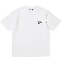UNIQLO x Mobile Suit Gundam 45th Anniversary Graphic Letter Print Loose Comfortable Crew Neck Short Sleeve T-Shirt Unisex Tops White 480144-00 S white