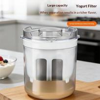 Fine Mesh Stainless Steel Greek Yogurt Strainer Reusable Whey Separator for Home Restaurant Yogurt Cheese Making Use balta