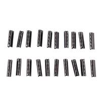Shoelace Aglets 20Pcs, DIY Shoe Lace Tips Repair Replacement End for Shoelaces 1