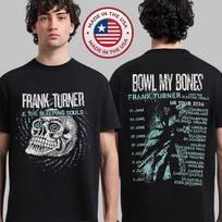 Frank Turner And The Sleeping Souls Bowl My Bones UK Tour 2026 Merch T-Shirt S