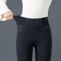 Jeans Oversize Slim Denim Pants Women's High Waist Skinny Jean Vintage Wash Pencil Stretch Vaqueros Leggings Pantalones 38