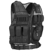 TOMSHOO military tactical vest, multi pocket breathable combat vest, outdoor air gun, army vest, hunting, camping, hiking