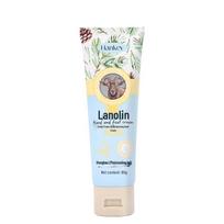 Han Ji Lanolin Moisturizing Hand & Foot Cream 80g - Hydrating Anti-Dryness Formula for Autumn & Winter white