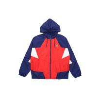 Nike Sportswear Heritage Windrunner Spliced Hooded Woven Logo Jacket Men Jackets Red Blue CJ4359-657 M blue