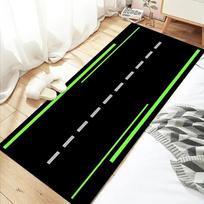 Styles Motorcycle Garage Display Carpet Floor Mat Moto Electric Vehicle Mat Garage Racing Entrance Anti Slip Doormat Bedroom Rug 40X120CM