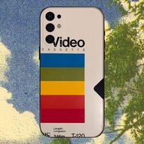 Retro VHS Video Tape  Phone Case For Samsung S25,S24,S21,S22,S23,S30,Ultra,S20,Plus,Fe,Lite,Note,10,9,5G Black Cover Samsung S25ULTRA