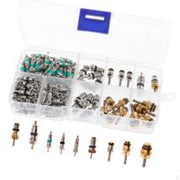 134 Piece Assortment Valves R134a Kit 11 kinds AC Valve