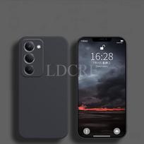 Skysto silikono dėklas Xiaomi Redmi 15 telefonui Paprastas telefono dėklas Redmi 15 dangtelis TPU gumos apsauginis dėklas Redmi 15 dangtelis Redmi 15 171.1mm juoda