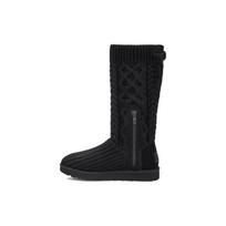 (WMNS) UGG Classic Cardi Cabled Knit Boot 'Black' Women's 1146010-BLK EU 37