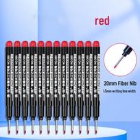 Black Deep Hole Long-Tip Oil-Based Marker for Woodworking and Tile