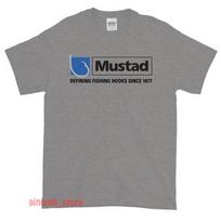 Men's and Women's T-shirts MUSTAD HOOKS FISHING XXXL