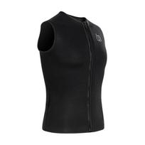 3mm Men Sleeveless Diving Vest Snorkeling Shirt with Nylon Neoprene for Scuba Diving Warm Sun Protection Men Black XXL