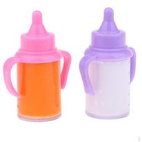 Feeding Milk Juice Bottles Liquid Disappearing W/Two Handles for