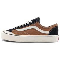 Vans Style 136 Decon Vr3 Sf Comfortable Versatile Shock Absorbing Durable Low Top Skate Shoes Unisex sneaker Black Brown VN0A4BX9KFR 35