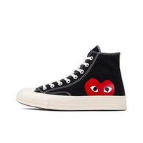 CDG x Converse Chuck Taylor All Star 70 hi 150204C Unisex EU 42.5 juoda