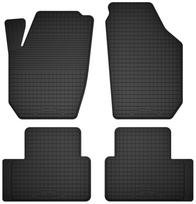 Rubber car mats, set of 4, universal for: Volvo V70 III station wagon (2007-2016)