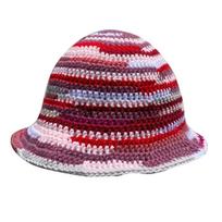 Fisherman Hat Handmade for Dress-up Casual Wear Party Headgear Bucket Hat brown