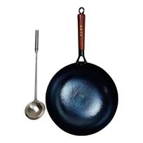 Lu Fenglai Zhangqiu Hand-Forged Iron Wok 32cm