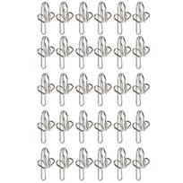30pcs Sturdy Metal Curtain Hook Rustproof Designs Accessory for Various Curtain Types In Living Room or Bedroom 1