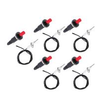 5 Sets Grill Igniters Plastic 1 Out 2 Piezo Igniters with   Wire for Gas Stove Oven Kitchen Range
