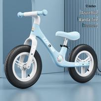 Silent Anti-Fall Balance Bike for Children Ages 2-6: Pedal-Free, Two-Wheel Walking and Training Scooter. gray