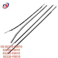 Hyundai Elantra Electroplated Glass Outer Trim Window Seal Strip 82210-F0010 82210-F0010, 82220-F0010, 83210-F0010, 83220-F0010