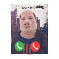 John Pork skambina minkštas šiltas flanelės pledas universalus užvalkalas lovai svetainei iškylai kelionei namų sofai 75X95CM