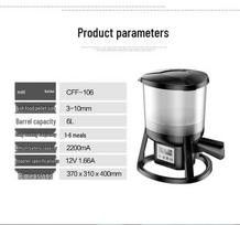 Gechi Saulės Automatinis Karpių Tvenkinio Šėrykla CFF-106/206 CFF-206 Solar gray
