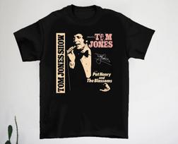 Tom Jones signature Tour Concert Unisex Tee Cotton Shirt All Size MK025 S