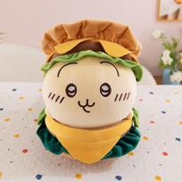 Big Mac Burger Usage Plush Toy Japanese Sleeping Doll 25cm