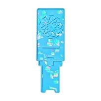 Phone Holder Epoxy Resin Mold Cellphone Bracket Mobile Stand Holographic Silicone Mould DIY Craft Jewelry Making Casting 1 mėlyna